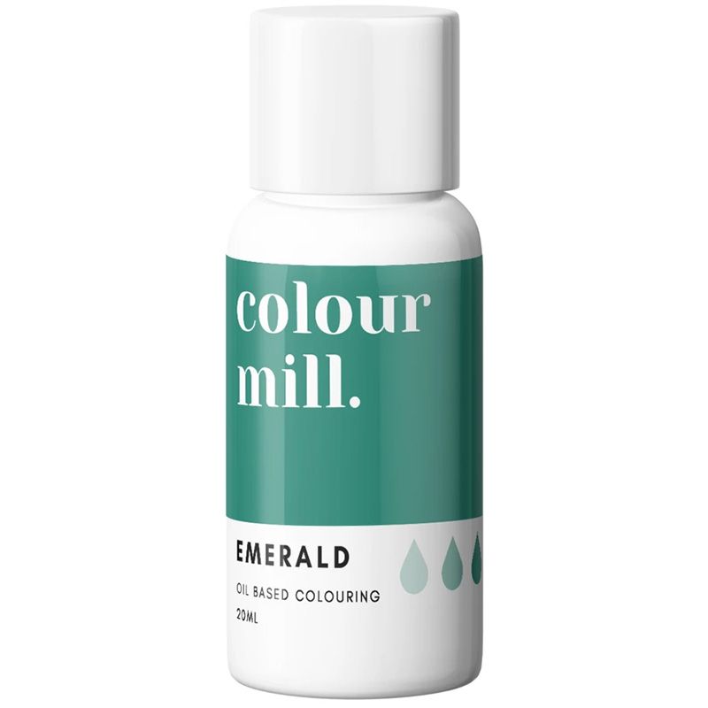 Colour Mill Emerald 20 ml Ölfarbe Lebensmittelfarbe